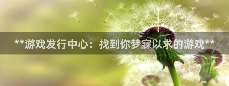 天辰注册链接：**游戏发行中心：找到你梦寐以求的游戏**