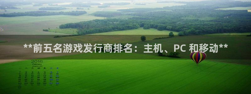 天辰平台网址是什么：**前五名游戏发行商排名：主机、PC 和移动**