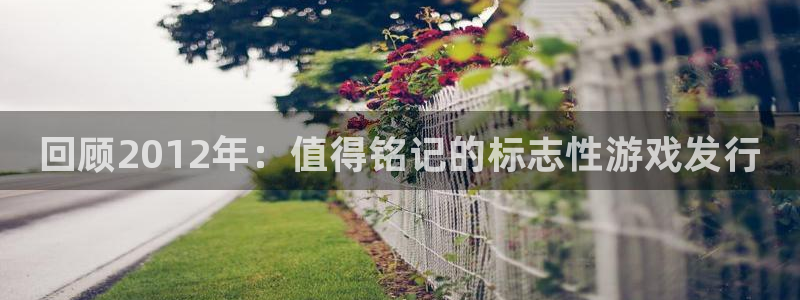 天辰娱乐平台账号注册地址是多少啊：回顾2012年：值得铭记的标志性游戏发行