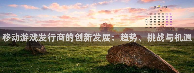 天辰平台去 58534I 平台：移动游戏发行商的创新发展：趋势、挑战与机遇